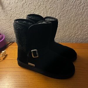 Muk Luks Women's Black Winter Boots